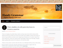 Tablet Screenshot of handygrammar.com